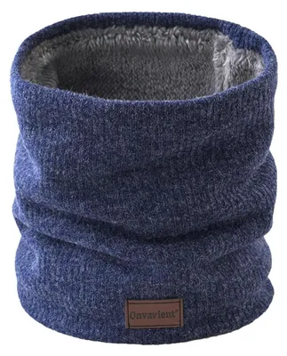 Produktbild von Schlauchschal Herren Winter Fleece Lila Warm Dick Loopschal Nackenwärmer Gesichtsschal Ski Outdoor