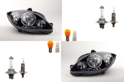 Zdjęcie produktu dla Johns, reflektory halogenowe pasują do Seat Leon 1P 04/2009- zestaw żarówek lewy Re 5P1941033B 5P1941033A 5P1941034B 5P1941034A