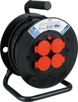 Produktbild von UNITEC Kabeltrommel IP44 H05RR-F3G1,5mm² 25m