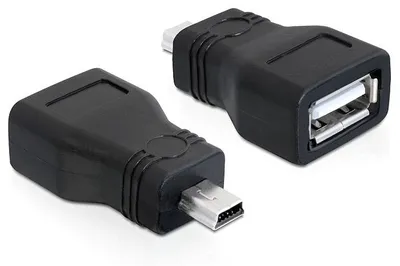 Zdjęcie produktu dla Delock 65277 USB Adapter Delock A -> mini B Bu/St
