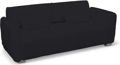 Produktbild von Dekoria Bezug für Mysinge 2-Sitzer Sofa, schwarz, Sofabezug Mysinge 2-Sitzer