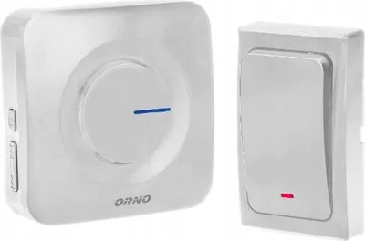 Obrázok produktu pre Bezdrôtový zvonček biely 200m OR-DB-MT-156/W