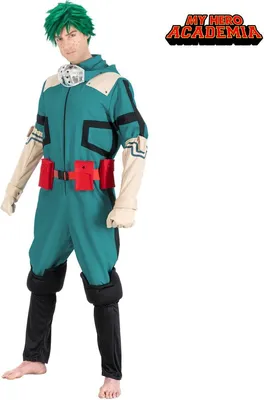My Hero Academia Kostüm Izuku Midoriya für Herren Gr. S-L grün Manga Anime Filmheld Serienheld Comic Fasching Karneval Mottoparty Gruppenkostüm Cosplay