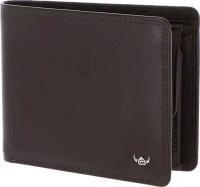 Produktbild von Golden Head Leder Geldbörse Polo RFID Protect Scheintasche 1197 Dunkelbraun