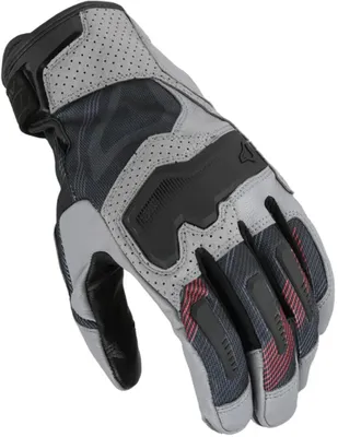 Image de Gants de moto Macna Haros 2.0, noir/gris, taille XL