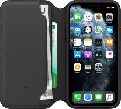 Obrázok produktu pre Apple MX062ZM/A, Folio, Apple, Apple iPhone 11 Pro, 14,7 cm (5.8"), Čierna