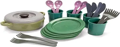 Produktbild von Dantoy XHP-2681 Green Bean 22 pcs Dinnerware Set
