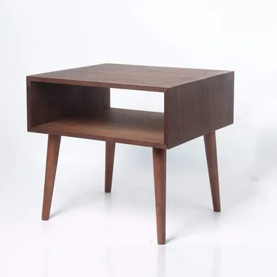 Productafbeelding van Modern nachtkastje, minimalistisch design met opbergruimte
