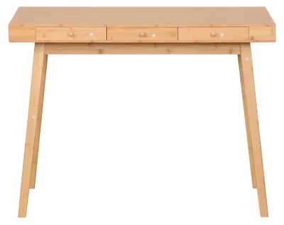 Productafbeelding van Bureau met 3 Bamboo Lades voor Thuis en Kantoor