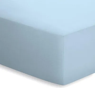 Produktbild von Bassetti Spannbettlaken UNI Farbe AQUA Größe 90x190-100x220cm AL