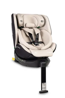 A studio shot of a child car seat against a white background.