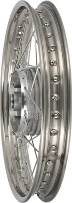 Immagine prodotto di Ruota a raggi 1,6 x 16" Cerchio in acciaio inox + raggi in acciaio inox - Simson S50, S51, KR51 Schwalbe, SR4