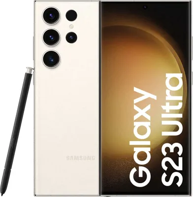 Produktbild von Samsung SM-S918 Galaxy S23 Ultra 5G 12GB RAM 512GB Dual Sim Creme EU