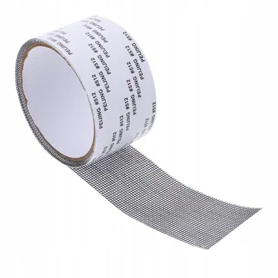 Image de Verk 11373 Bande adhésive pour la réparation des filets de fenêtre 50 mm x 2 m gris