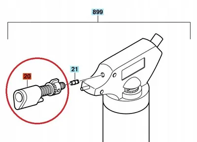 Obrázok produktu pre Bosch VersaFlame Súprava dielov 2610398914 Originálny náhradný diel