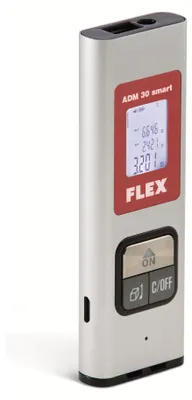 Immagine prodotto di Flex Entfernungsmesser ADM 30 Smart (Lasermessgerät, beleuchtetes Display)