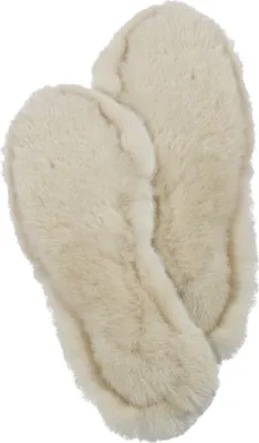 Produktbild von sehr dicke Sohle aus echtem Mimosa gegerbtem Lammfell Leder