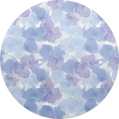 Produktbild von Aquarell-Abstraktion – Bodenschutzmatte – Stuhlunterlage – Bürostuhlmatte – Rutschfeste Bodenmatte – Schutzmatte für Hartboden – fi 100 cm