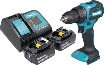 Obrázek produktu pro Akumulátorová vrtačka Makita DDF 490 ST 18 V 65 Nm 1/2" bezkartáčová + 2x akumulátor 5,0 Ah + nabíječka