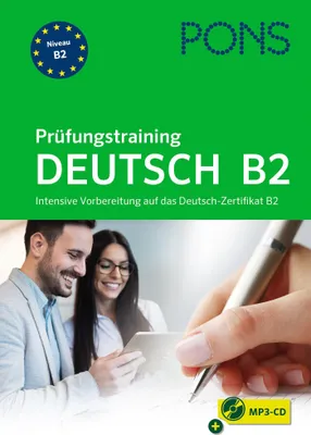 Produktbild von PONS Prüfungstraining Deutsch B2, m. Audio-CD, MP3