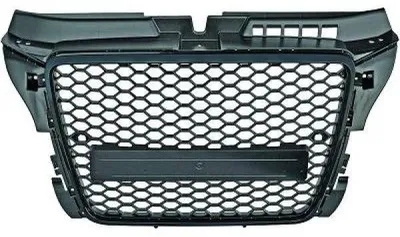 Kühlergrill Sportgrill Waben Gitter für Audi A3 8P 2008- Facelift mit PDC – Produktansicht