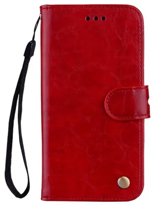 Produktbild von Mobigear Wallet Klapphülle für Huawei P20 Lite (2018) - 2 Kartenfächer mit Standfunktion Rot
