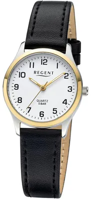 Immagine prodotto di Regent F-1635 Orologio al quarzo da donna Nero/Bicolore