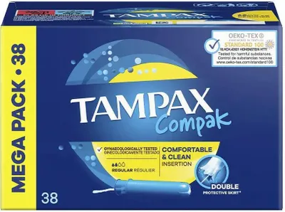 Produktbild von Tampax Compak Regular Tampon 38 U