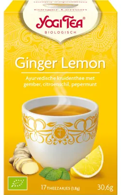Produktbild von Yogi Tee Ingwer-Zitrone -Packung