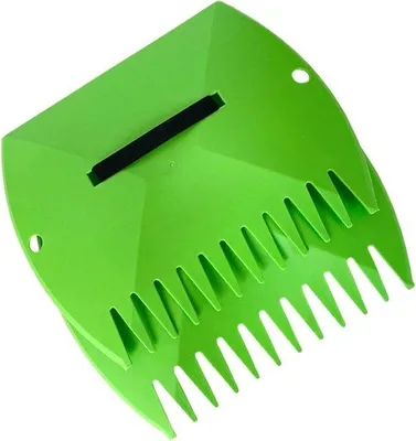 Image de Tondeuse à gazon verte - Dimensions ergonomiques - 36 x 29 cm - Entretien de la pelouse
