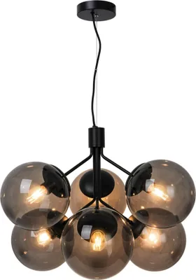 Produktbild von Ivona Hängelampe Ø 20 cm 6er Schwarz