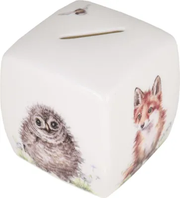 Produktbild von Wrendale Designs Porzellan Sparbüchse Waldtierkinder
