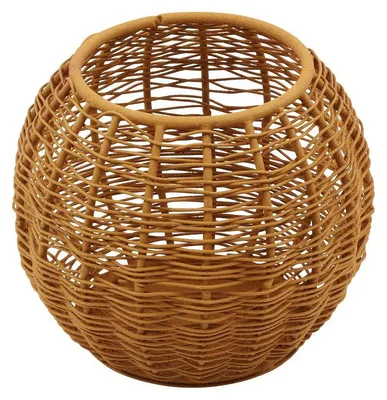 Immagine prodotto di Porta tealight Countryfield in metallo arancione moderno 12x12x10cm decorazione