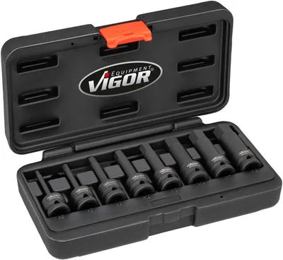 Produktbild von VIGOR Schlagschrauber Schraubendrehereinsatz Satz V7019 1/2" Innen Sechskant