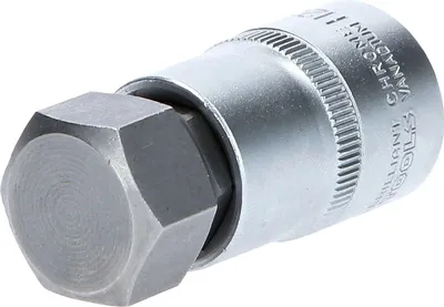 Image de douille à embout 1/2" à six pans creux, 55 mm de long, 22 mm