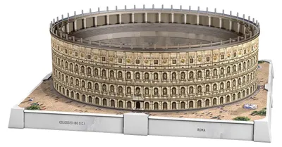 Image de Ravensburger 3D Puzzle Iconics Colosseum Rome - Avec lumière - 291pcs.