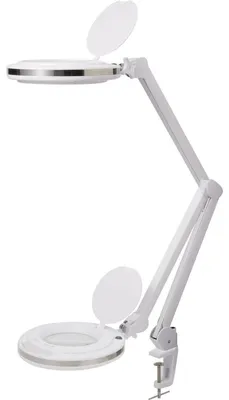 Produktbild von TOOLCRAFT TO-7427310 Lupenleuchte 127 mm 3D 1.75 x 800 Im, Dimmbar Vergrößerungsfaktor=1.75 x 12.7 cm 2021 Energieeffiz