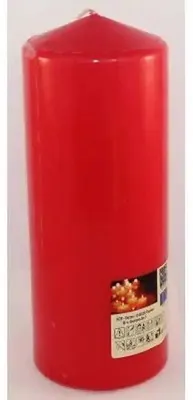 Produktbild von IDENA Stumpenkerze 80x200mm rot