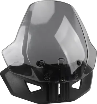 Zdjęcie produktu dla Regulowana przednia szyba 219401032 PC Aerodynamiczna, zwiększająca komfort sportowa osłona przeciwwiatrowa do Ryker 600 900 Rally Sport Grey