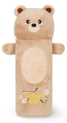 Image de Legami boîte à crayons en peluche - SUPER SOFT - TEDDY BEAR