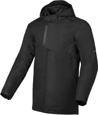 Immagine prodotto di Giacca da moto in tessuto Macna Paladyn, impermeabile e riscaldabile, nera, taglia XL