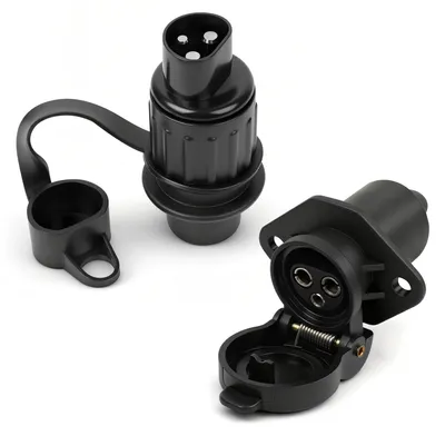 Immagine prodotto di Kit di connettori, connettore a 3 poli per rimorchio, 12V-24V