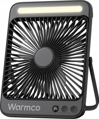 Obrázok produktu pre USB ventilátor Tichý mini stolný ventilátor na kempovanie s chladením 20000 mAh