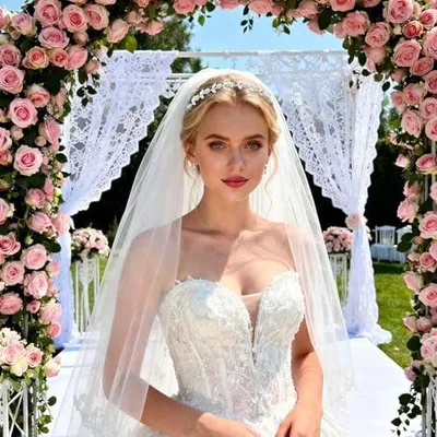 Produktbild von Silbernes Haarband mit Strass und Blumenkranz für Braut, Brautjungfer, Frauen und Mädchen