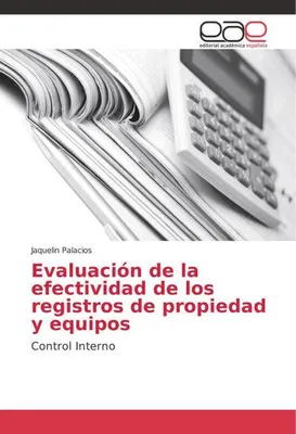 Produktbild von Evaluación de la efectividad de los registros de propiedad y equipos