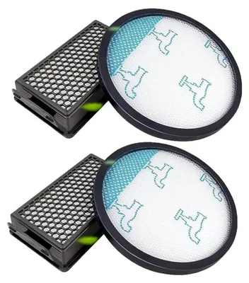 Produktbild von 2x Hepa Staubsaugerfilter-Set für Rowenta Compact Power XXL RO4825EA RO4871EA RO4855EA RO4881EA RO48 Serie Staubsauger, ersetzt Nr. ZR78000,Für Rowenta Staubsauger Filterwechsel Reinigung
