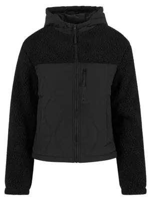 Obrázok produktu pre Urban Classics – fleecová bunda pre ženy TN1644 (XL) (čierna)