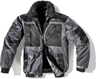 Produktbild von safety&more Pilotenjacke GALAXY anthrazit/schwarz