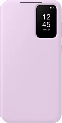 Image de Folio pour Samsung Galaxy S23+ 5G S View Cover avec fenêtre transparente Lilas Samsung