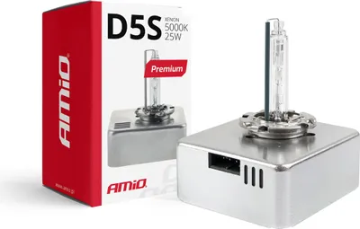 Produktbild von Xenon-Autolampe D5S Premium 5000K 25W Amio
